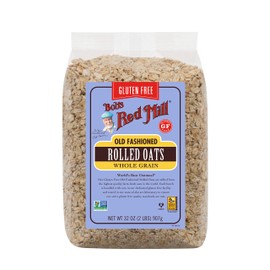 Bob's Red Mill Gluten Free Old Fashion Rolled Oats, 32-ounce (Pack of 4)