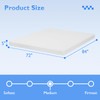 FDW 5 Inch Gel Memory Foam Mattress Medium-Firm Mattress for