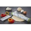 JEmarble Adjustable Rolling Pin with Silicone Guide Rings (Premium Quality)