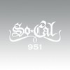 RDW So Cal 951 Sticker - Decal - Die Cut