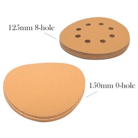 POWERTOOL Sanding Discs, 20PCS 150/6inch Sander Paper Discs, Dustless Hook-and-Loop Circular Sanding Discs Sandpaper for Random Orbit Sanders, 180 Grits