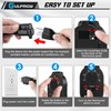 1 Pcs Thermostat Outlet for Heater, Temperature Controller Outlet with