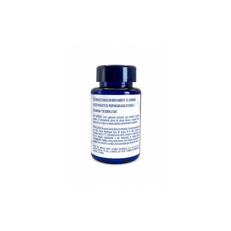 Magna Suplemento Magnesio, Vitamina B6, D3, 60 Cápsulas