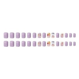 High-end nail art material set wedding self-gel nail design collection green pearl 24pcsWFLH9QK / 고급 네일아트 재료 세트 웨딩 셀프젤 네일 디자인 모음 그린펄24pcsWFLH9QK
