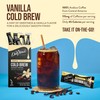 DaVinci Gourmet Vanilla Cold Brew Stick Pack, Instant Coffee Powder,
