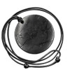 Shungite natural pendant BIG Circle