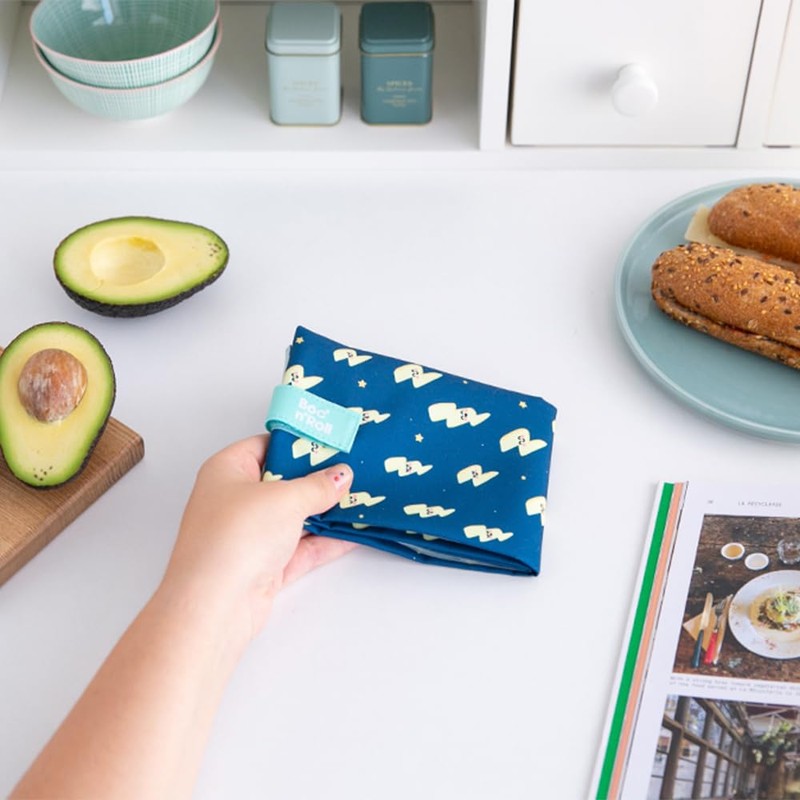 Roll'eat ® Reusable Sandwich Bag | Sandwich Container | Eco