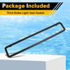 EVRBUL Thickened Third Brake Light Seal Gasket 3rd High Mount
