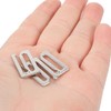 Veemoon Metal Barber Cape Buckle Clips 10Pcs Hairdressing Cape Fasteners