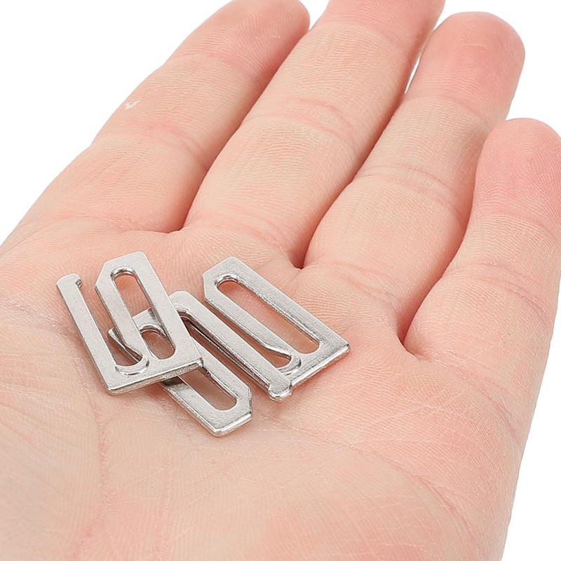 Veemoon Metal Barber Cape Buckle Clips 10Pcs Hairdressing Cape Fasteners