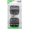National Hardware N114-975 125 Adjustable Spring Hinges in Black, 3",