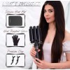 GLAM WAVER Waflera Para Cabello Jumbo De 3 Barriles Glam