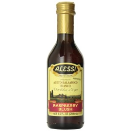 Alessi Autentico Raspberry Blush White Balsamic Vinegar 8.5 Fl Oz Pack of 6