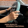 PINCTROT D Shaped Bling Comfy Steering Wheel Cover with Jumbo