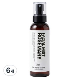 The Herb Story Facial Mist Rosemary, 6 pieces, 150ml / 더허브스토리 페이셜 미스트 로즈마리, 6개, 150ml