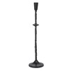 Bloomingville Decorative Cast Metal Taper Candle Holder, Black