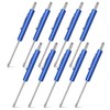Silginnes 10 Pack Pocket Screwdriver With Schrader Removal Tool -