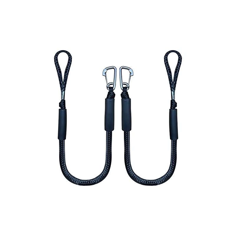 4 Feet Bungee Dock Line Mooring Rope with Stainless Steel