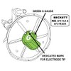Green G Gauge Electrode Setting Gauge for Beckett AFII and