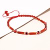 Lightock Red Agate with Evil Eye Anklet Crystals Ankle Bracelets