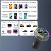 QUMOX Bluetooth 5.3 FM Transmitter Car Charger, PD 30W +