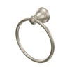 Premium Banbury Towel Ring, Brushed Nickel