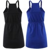 KUCI - Camiseta de maternidad para lactancia, Black+blue+white/3pack, L