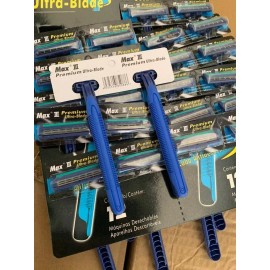 Max Rastrillo Desechable Económico 3 Hojas Max 3  18 Carteras