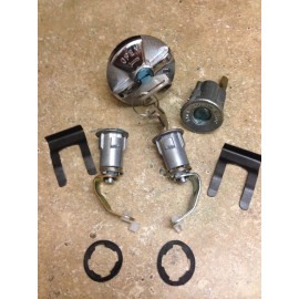Aftermarket 73-84 Toyota Land Cruiser Fj40, Fj45 Door Lock, Ignition Cylinder and Gas Cap