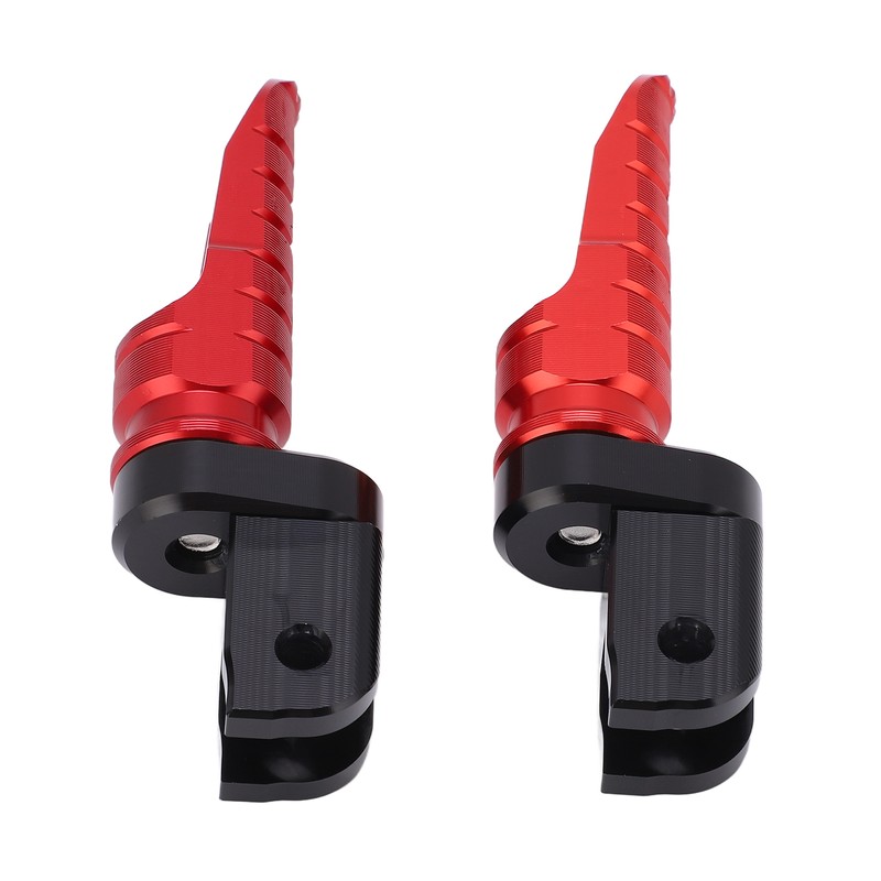 Motorcycle Front Footrests Aluminium Alloy Anti Slip Replacement for MV