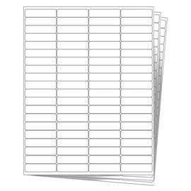 400 EcoSwift Shipping Labels 1 3/4 x 1/2 inches Mailing Address Return Inventory Blank White Self Adhesive for Laser Inkjet Printer 1.75 x 0.5