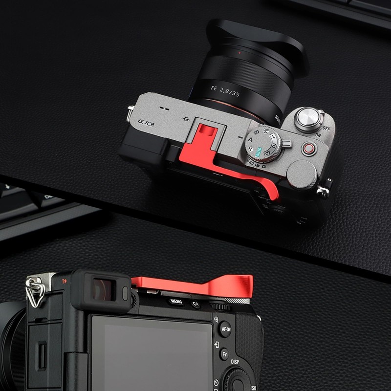 Haoge Metal Thumb Up Sony α7CR, A7CII Alpha 7CII, ILCE-7CII,
