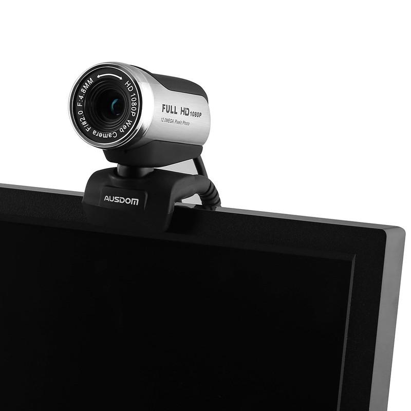AUSDOM AW615 Webcam 1920x1080P Full HD 12MP USB 3.0 Web
