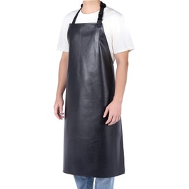 Homsolver Heavy Duty Vinyl Waterproof Apron Ultra Lightweight Industrial Apron (One size)