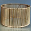 lampshade rattan lampshades bamboo Round lampshade,natural drum bamboo lamp shades