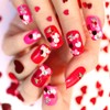 36 Pcs 3D Cherry Nail Charms Valentine's Day Cherry Nail