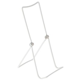 Gibson Holders 12 3A Adjustable Wire Display Easels- 3.75" W x 8" H with 1.5" display ledge, White