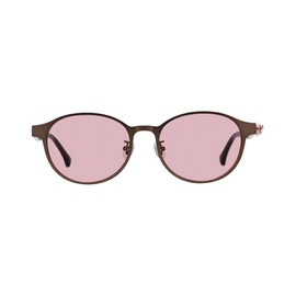 Zofu Boston-shaped Sunglasses | UV Protection, UV Protection, Over 99.9% UV Protection, Unisex, Fashion, Women's, Adults' Cute, Sanrio Characters (54 □ 18-145), brown (matt)