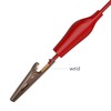 CZJZDZ 2pcs Banana Plug to Alligator Clip Test Lead Cable