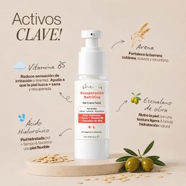 Crema Facial Recuperación Regenerativa para Piel sensible 50g | She is skincare