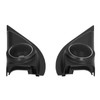 2pcs Car Door Tweeter Speaker Cover Trim Loudspeaker Decor Replacement