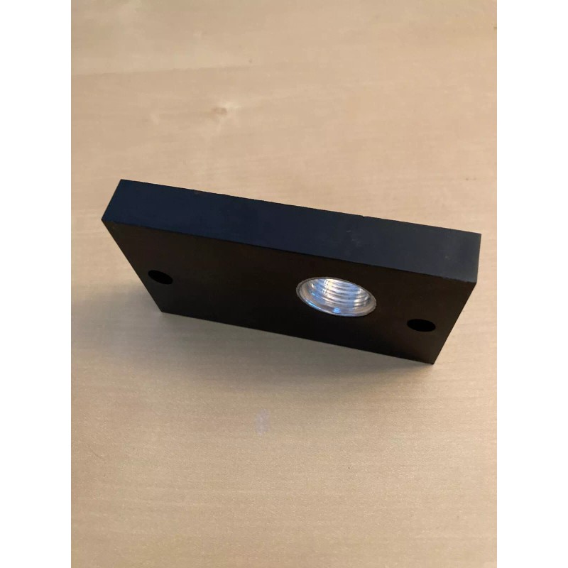 Unbranded Plastic Spacer plate with alumimum insert