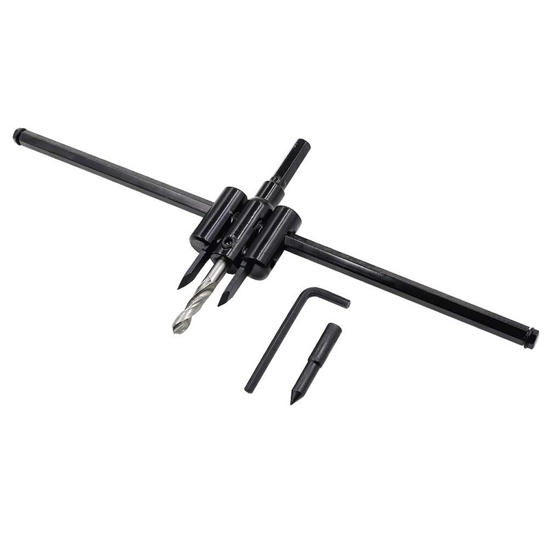 Luomorgo 1 3/16" to 12" Adjustable Hole Saw Circle Cutter