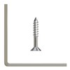 Angle Brackets - Zinc Plated Steel Corner Brackets for Wood,