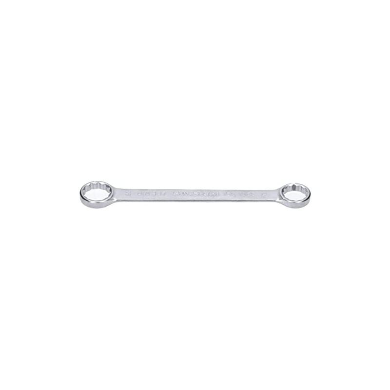 SW-Stahl 01316L Double Ring Spanner 24 x 27 mm Flat