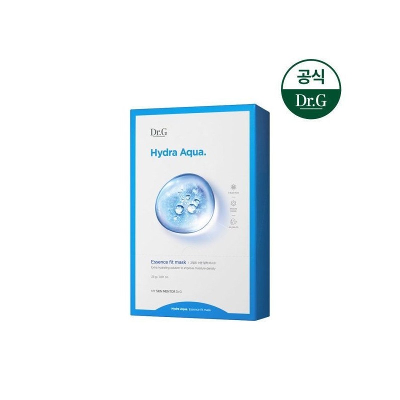 Dr.G 미라클하우스 에센스핏 마스크 10p 각 23g사용기한:26/09/26 856460 닥터지 하이드라