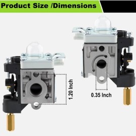 For ECHO Echo PAS-230 PAS Series Powerhead Carburetor Carb part A021000721