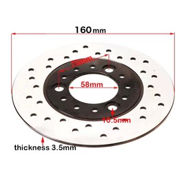 【Deepa Ribusu】DIO Dio AF28 AF35 Brake Disc Front Rear AF25 AF31 AF63 AF23 Compatible