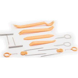 Campervan It 11 Car Radio Installation Removal Tool Installation Kit (12 Pieces)