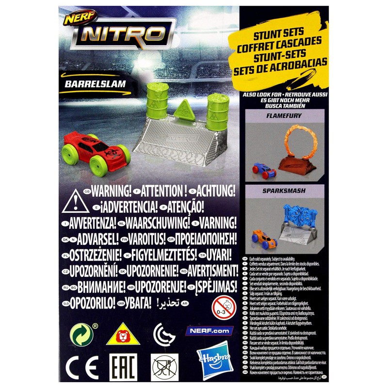 Hasbro E1271 - Nerf Nitro Soft Racer Barrelslam